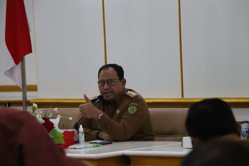 Rakor Bersama SKPD, Pj Bupati PPU Tekankan Pentingnya Inovasi media satu kaltim