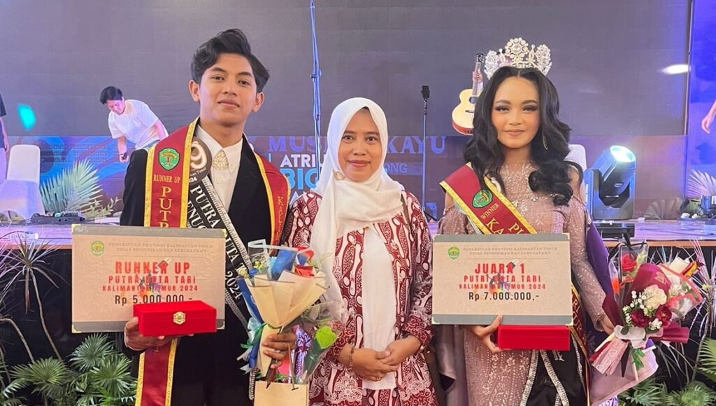 Celchilia Anggun Az-Zahra Meraih Juara I di Pemilihan Putra Putri Duta Tari Kaltim media satu kaltim