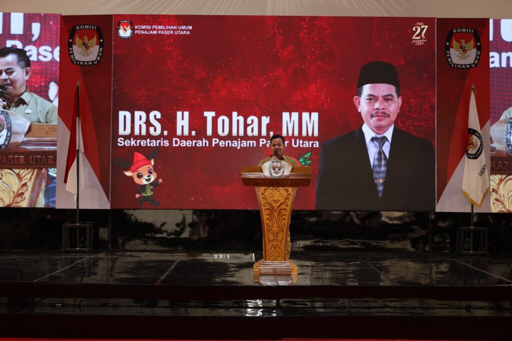Sekda PPU Apresiasi Kelancaran Pengundian Nomor Urut dan Deklarasi Kampanye Damai media satu kaltim