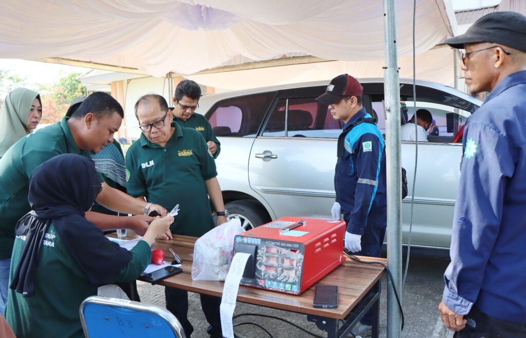 DLH PPU Lakukan Uji Emisi Kendaraan Dinas untuk Lingkungan Bersih