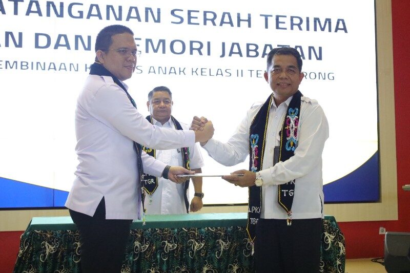 Pisah Sambut Kepala LPKA Tenggarong