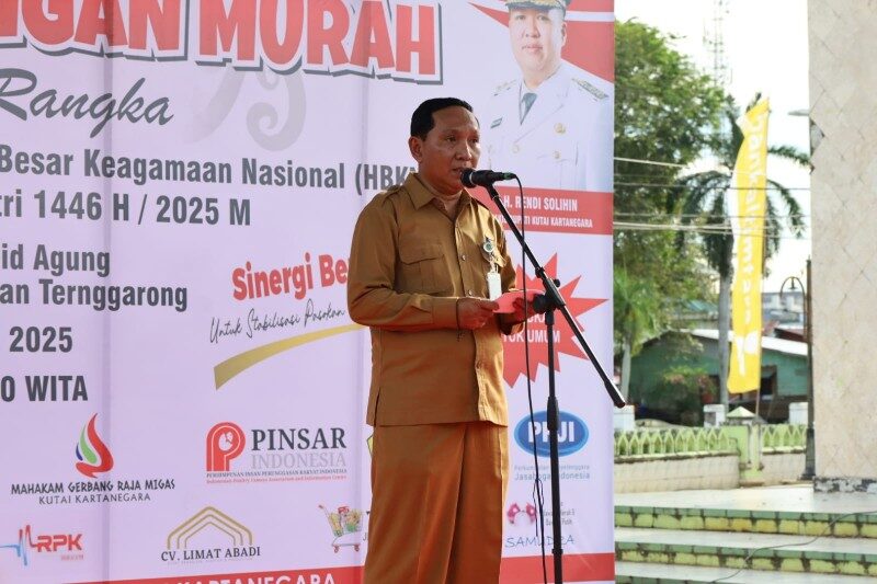 Pemkab Kukar Gelar Gerakan Pangan Murah di Tenggarong Tekan Inflasi Jelang Ramadan
