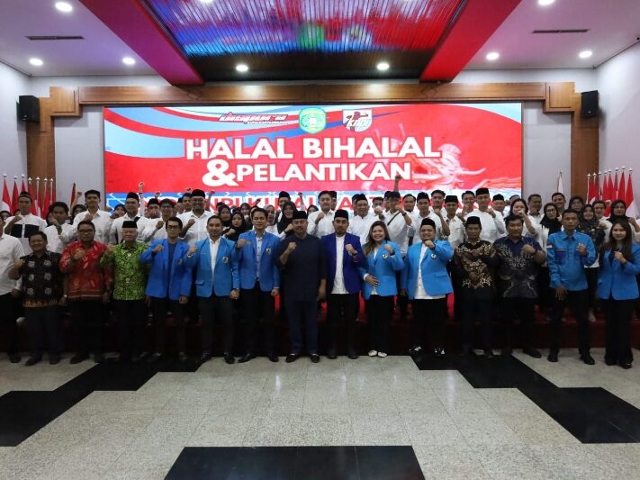 Pelantikan DPD KNPI Kukar Berlangsung Meriah di Tenggarong