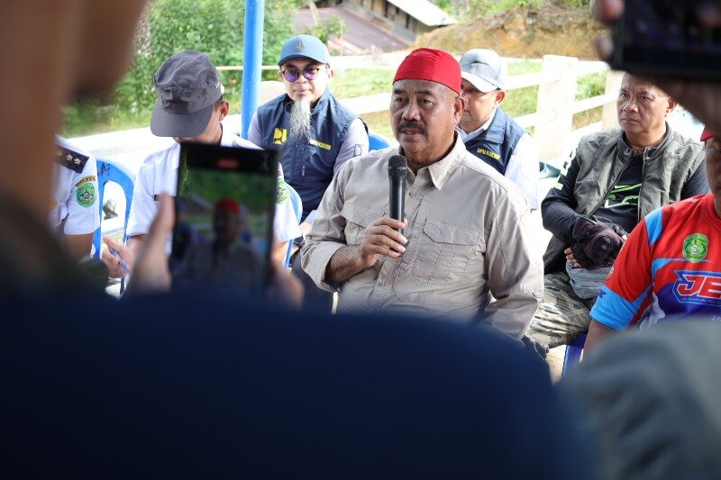 Peresmian Embung Maluhu Jadi Solusi Kebutuhan Irigasi